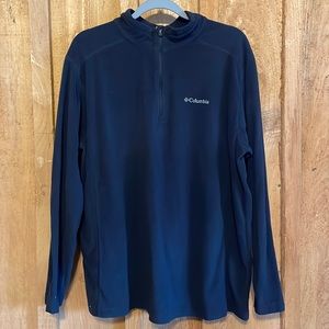 Columbia Mens 3/4 zip fleece pullover